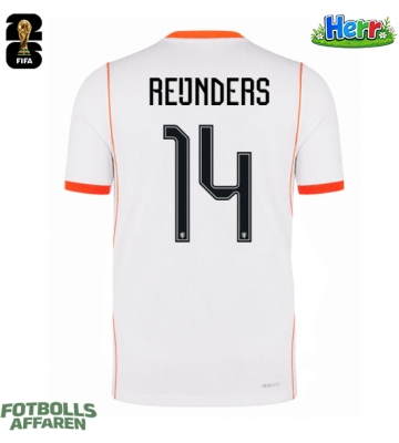 Nederländerna Tijjani Reijnders #14 Bortatröja VM 2026 Kortärmad